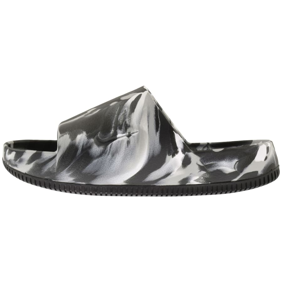 Nike silver sliders hotsell